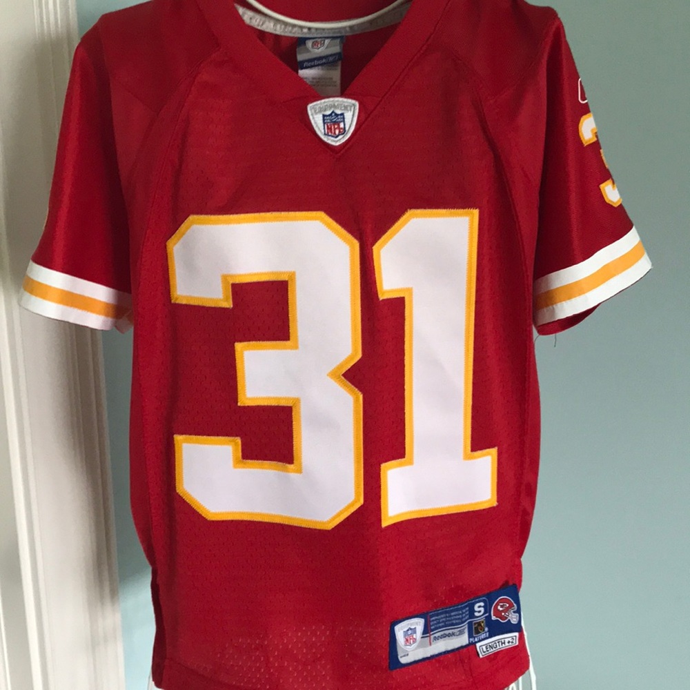 Priest Anthony Holmes KC football jersey